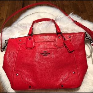 Coach leather purse